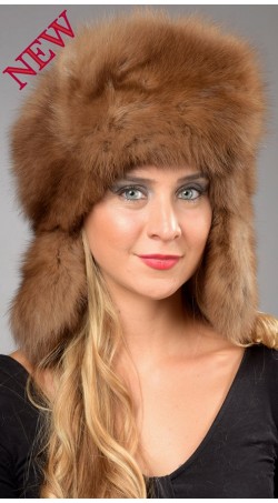 Cappello in zibellino - stile russo donna